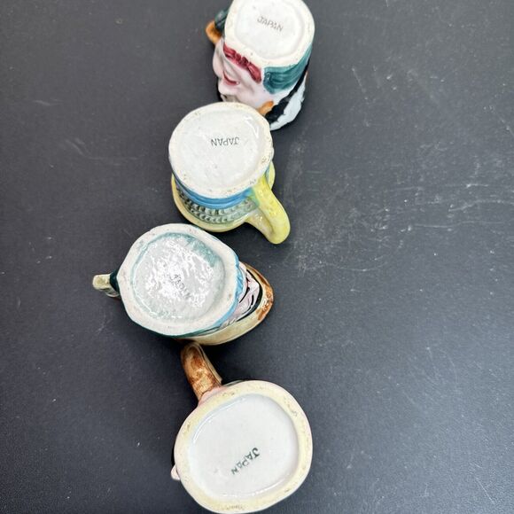 Vintage Mini Toby Jug Mug Character Head Mug Made in Occupied‎ Japan 1950s Lot 4 - Picture 8 of 8